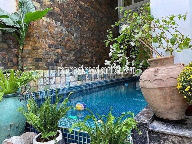 Bán biệt thự Thảo Điền có diện tích 202.3m2 đất, bề ngang 8m