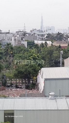 Đất mặt tiền sông, ngay trung tâm P.Thạnh Lộc, Q12, sổ hồng 2025