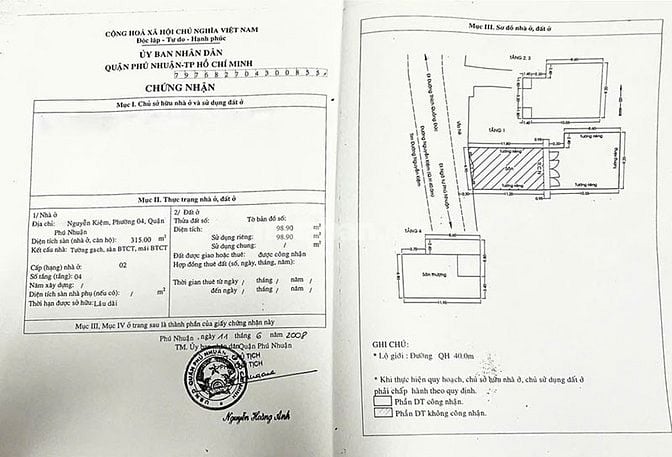 Bán biệt thự mặt tiền Nguyễn Kiệm, Phú Nhuận, 7x23m đất, 4 tầng, sân