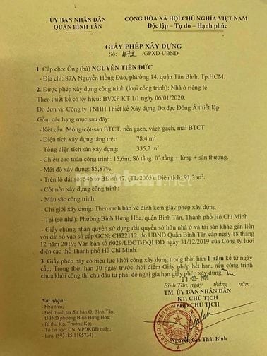 Bán đất nền hẻm 5m(XT)617Lê Trọng Tấn,P.B.H.Hòa,Q.B.Tân Giá 3.3tỷ 64m2