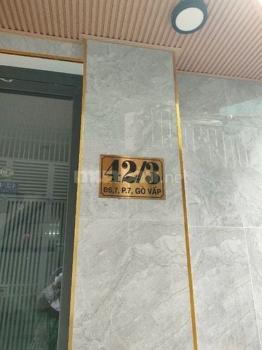Bán nhà 2 mặt hẻm phường 7, Gò Vấp, nhà đẹp