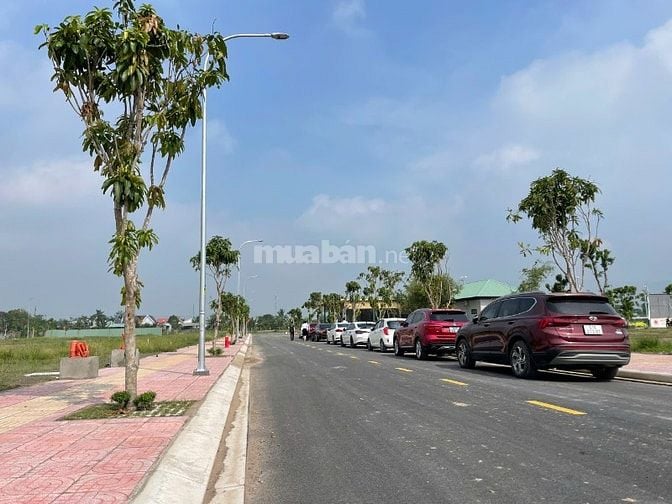 ĐẤT NỀN AN HUY MỸ HẠNH BẮC ĐỨC HOÀ ,100M2 GIÁ :1,950 TR