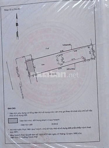 Bán nhà cấp 4 Thảo Điền, đường Nguyễn Bá Lân – vị trí vàng, đất rộng