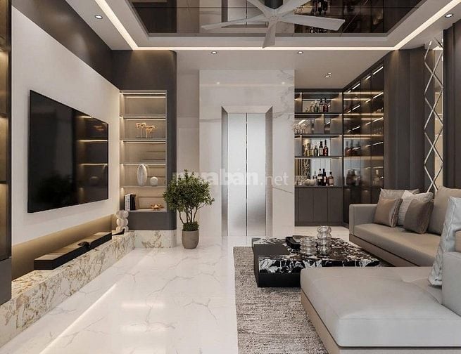 NHÀ MẶT PHỐ ĐÀM QUANG TRUNG - 7TẦNG - KINH DOANH SHOWROOM VIP - 18 TỶ