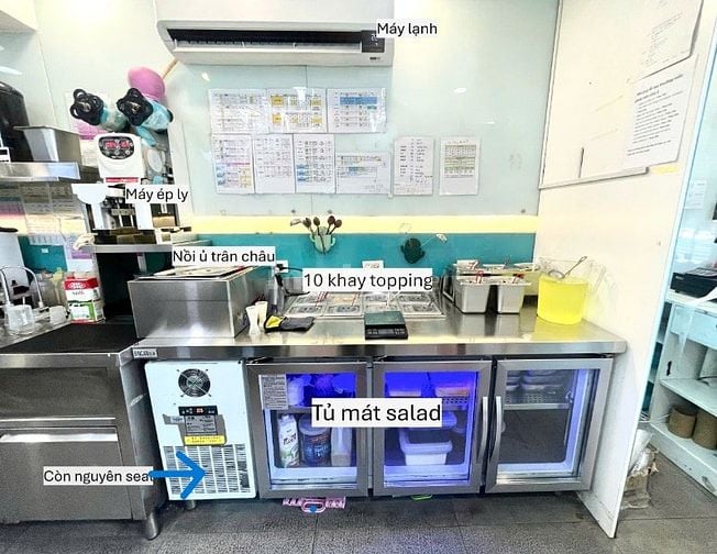 Sang Nhượng Quán Trà Sữa 24m vuông có 3 lầu ngay mặt tiền Nguyễn Tri P