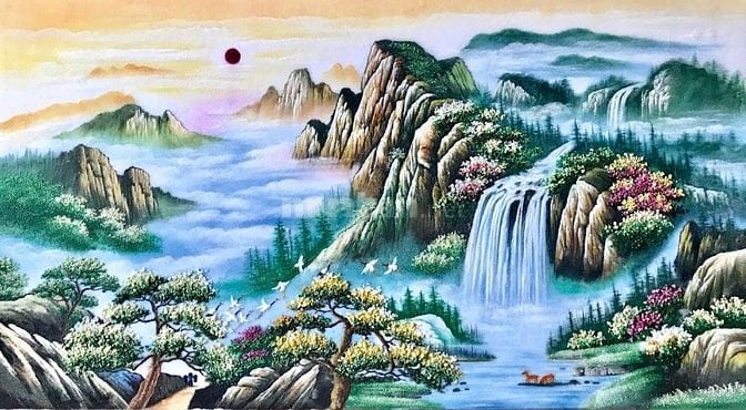 Thanh lý toàn bộ tranh trang trí giá rẻ nghỉ bán