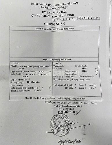 Bán khách sạn 11 tầng Bùi Thị Xuân, Quận 1 – 44 phòng, vị trí vàng