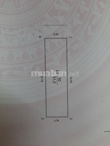 BÁN NHÀ KHU VỰC DỐC TAM ĐA, THỤY KHUÊ, QUẬN TÂY HỒ, DT 51,2m2