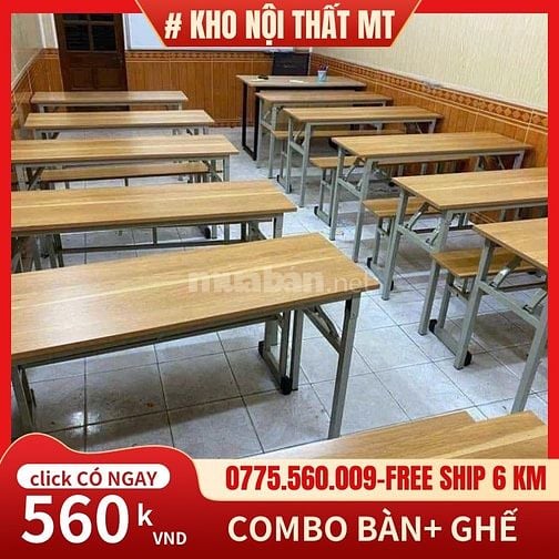 BÀN CHỮ U GẤP GỌN, nhiều MÀU, giá RẺ
