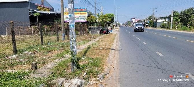 Bán đất mặt tiền QL50, Gò Công Tây, Tiền Giang. Chính chủ, DT: 5x40m,