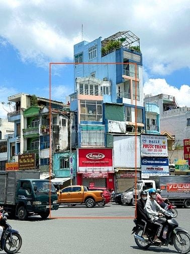 🌷 🌷 🌷 BÁN NHÀ MẶT TIỀN : 1 BẠCH ĐẰNG - P. 15 - Q. BÌNH THẠNH - HCM