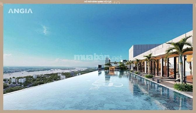 The Gió Riverside Căn hộ góc 2pn 2wc ven sông Đồng Nai TT 3 TP MĐ