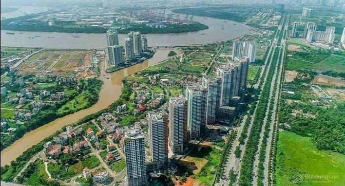Bán nhà phố 5 tầng, thiết kế mặt kính hiện đại, An Phú, Quận 2.