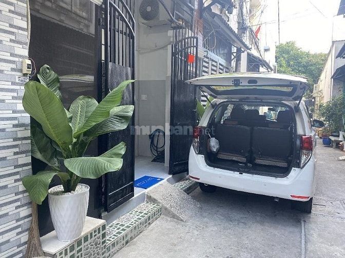 🏡 NHÀ MỚI – HẺM Ô TÔ – SÂN THƯỢNG – THOÁNG MÁT- NTK-25.5-508