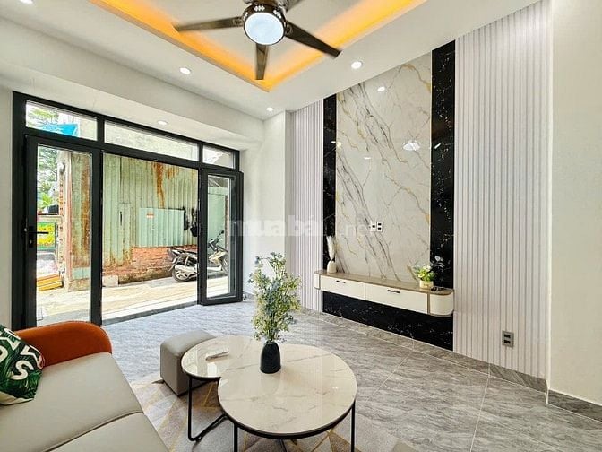 Nhà hẻm xe hơi ,sau lưng căn mặt tiền ,1 trệt,1 lầu ,P12, Gò Vấp