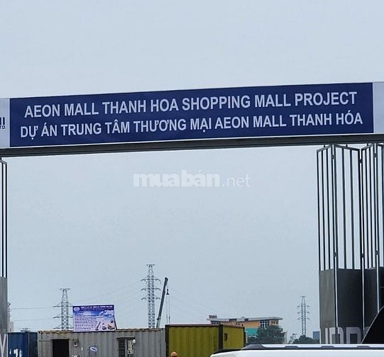 Bán 2500m2 đất bên cạnh Aeon Mall Thanh hoá, lô góc 3 mặt đường