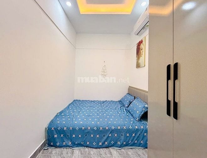 Nhà hẻm xe hơi ,sau lưng căn mặt tiền ,1 trệt,1 lầu ,P12, Gò Vấp