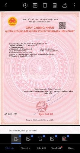 CHÍNH CHỦ CẦN BÁN GẤP 7 LÔ ĐẤT THỔ CƯ