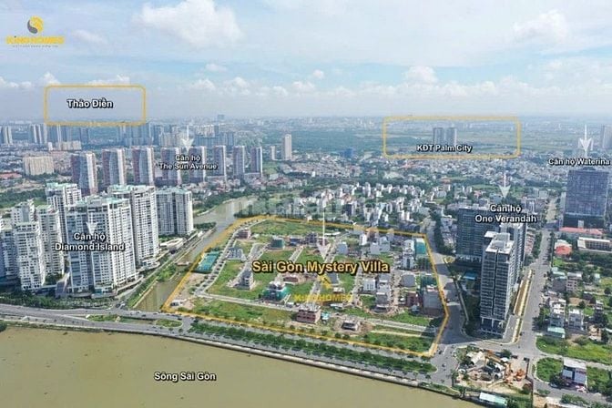 Bán đất DA Sài Gòn Mystery Hưng Thịnh TM. Lợi Quận 2 cũ nền Lk3 140m2