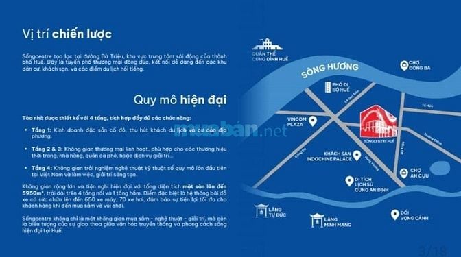 Cho thuê tầng 3 - Siêu thị sống Nguyễn Kim, Huế