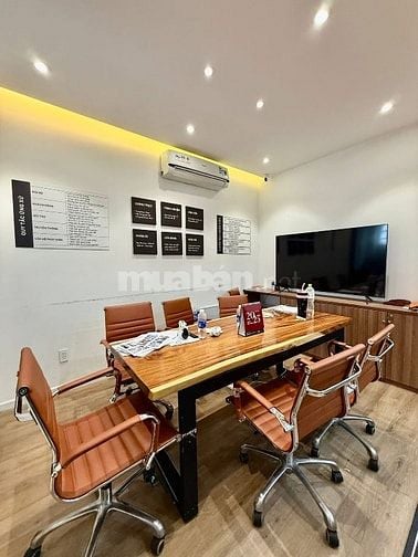 TOÀ VĂN PHÒNG " HUỲNH VĂN BÁNH" 103m2 ( 7x15m ) 5 TẦNG THUÊ 75TRIỆU