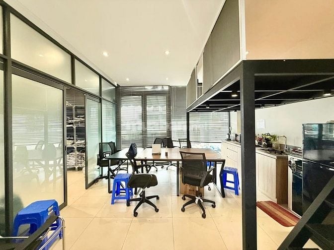 TOÀ VĂN PHÒNG " HUỲNH VĂN BÁNH" 103m2 ( 7x15m ) 5 TẦNG THUÊ 75TRIỆU