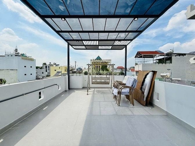 Nhà đẹp xây mới Full Nội Thất ,Lê Văn Thọ,P15,GV 4x16 trêt 2 lầu ST