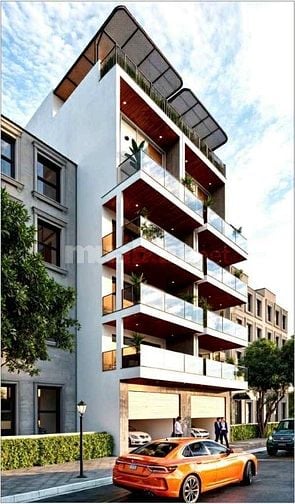 NHÀ PHỐ NGUYỄN SƠN - THIẾT KẾ  DUPLEX - 7TẦNGTHANG MÁY - MẶT TIỀN 5.7M
