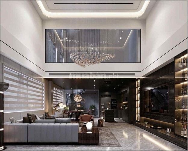NHÀ PHỐ NGUYỄN SƠN - THIẾT KẾ  DUPLEX - 7TẦNGTHANG MÁY - MẶT TIỀN 5.7M