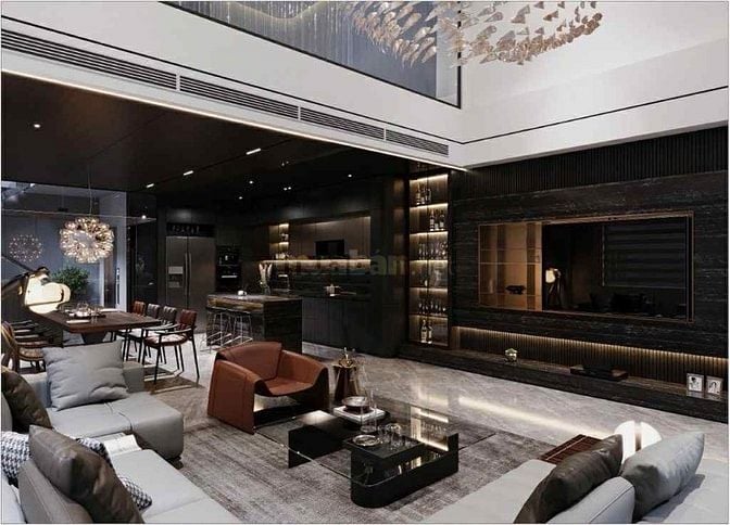 NHÀ PHỐ NGUYỄN SƠN - THIẾT KẾ  DUPLEX - 7TẦNGTHANG MÁY - MẶT TIỀN 5.7M