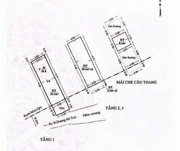 1trệt 3lầu. Dương bá trạc P1Q8. 3x12m. 4tỷ980