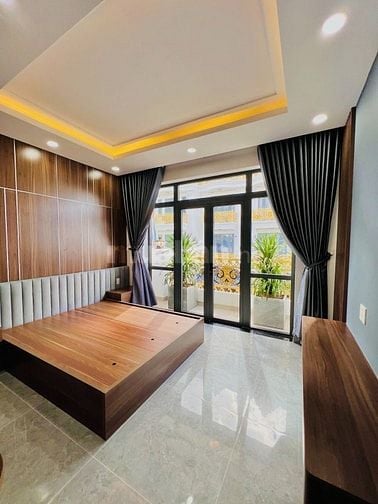 THỐNG NHẤT - GÒ VẤP - ĐƯỜNG 8m CÓ LỀ BÀN CỜ - 4 x 18 - 4 TẦNG - 8 TỶ