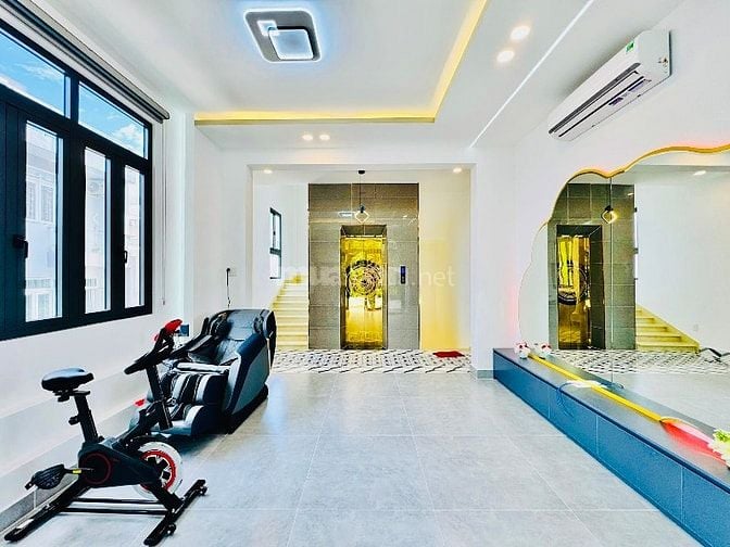 Bán nhà Biệt thực đẹp HỒ BƠI, THANG MÁY (15x20) 20/34 Đường 8 Gò Vấp