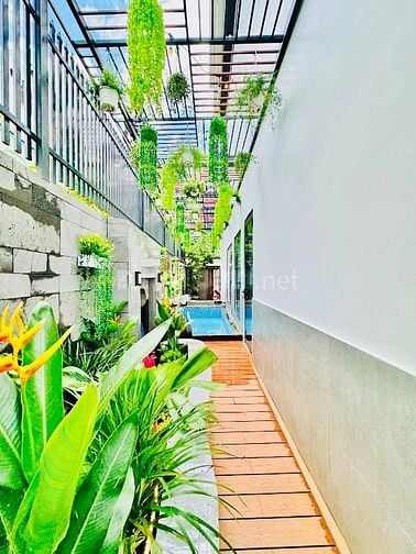 Bán nhà Biệt thực đẹp HỒ BƠI, THANG MÁY (15x20) 20/34 Đường 8 Gò Vấp