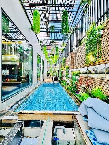 Bán nhà Biệt thực đẹp HỒ BƠI, THANG MÁY (15x20) 20/34 Đường 8 Gò Vấp