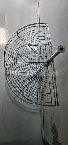Mâm xoay bán nguyệt 2 tầng thích hợp cho tủ kệ nhà bếp