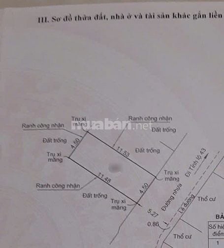 Bán Lô đất dự án Nam Cường Hẻm 1335 Tỉnh Lộ 43, P. Bình Chiểu