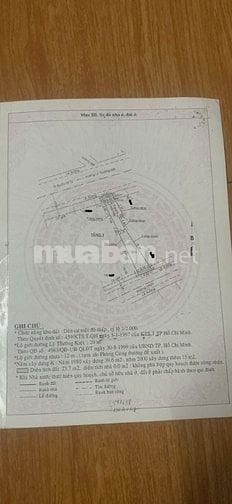 Bán nhà 2 mặt tiền Lý Thường Kiệt, TT Hóc Môn, Huyện  Hóc Môn 12.5 tỷ