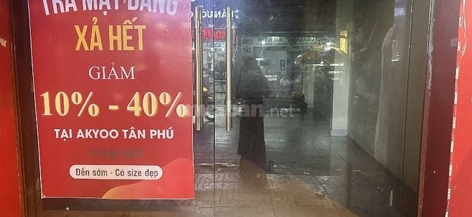 Cho thuê gấp mặt bằng Tân Kỳ- Tân Quý
