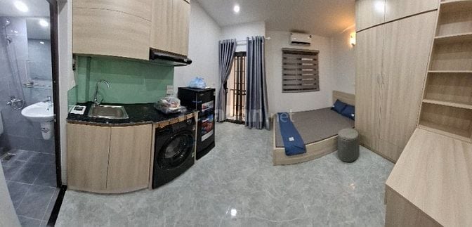 Nhà dòng tiền 55m2 thang máy, 8pkk, full pccc, full nội thất