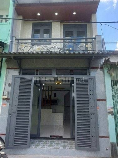Nhà 1 sẹt Hồ học lãm. 64m2, sổ hồng, An lạc, Bình Tân