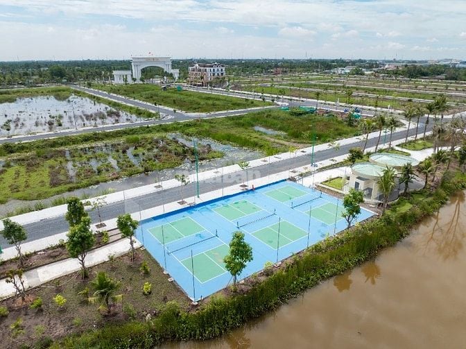 Bán đất đô thị trung tâm Thủ Thừa Agora City, 19tr/m2. Sổ hồng lâu dài