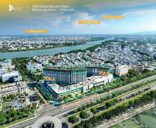 MASTERI RIVERA ĐÀ NẴNG Trung tâm Hải Châu View biển,sông, phố, SHLD