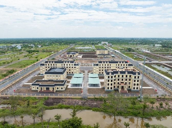 Bán đất đô thị trung tâm Thủ Thừa Agora City, 19tr/m2. Sổ hồng lâu dài