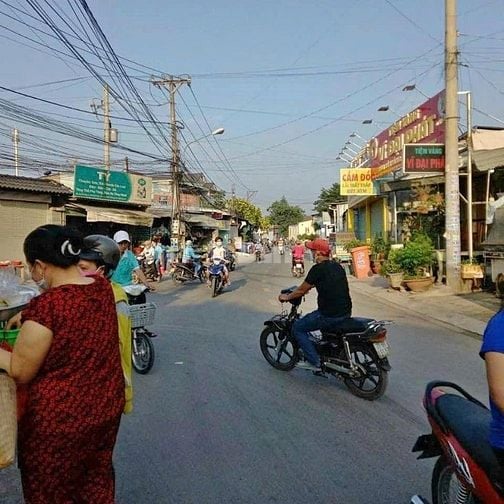 Nhà Đường An phú tây, hưng long, 102m2 thổ cư, 850tr, 3 phòng ngủ