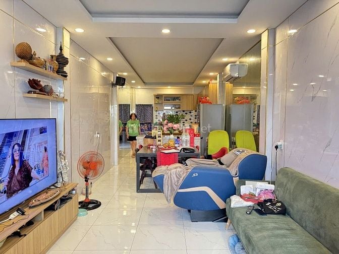 Đi nước ngoài bán gấp nhà 2lau,88m,Bạch Đằng,Bình Thạnh,Full nt,hơn 8t