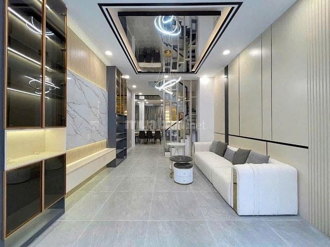 NHÀ ĐẸP VUÔNG VỨC VỪA HOÀN CÔNG 64m2 PHAN ĐĂNG LƯU P5 PHÚ NHUẬN, SHR