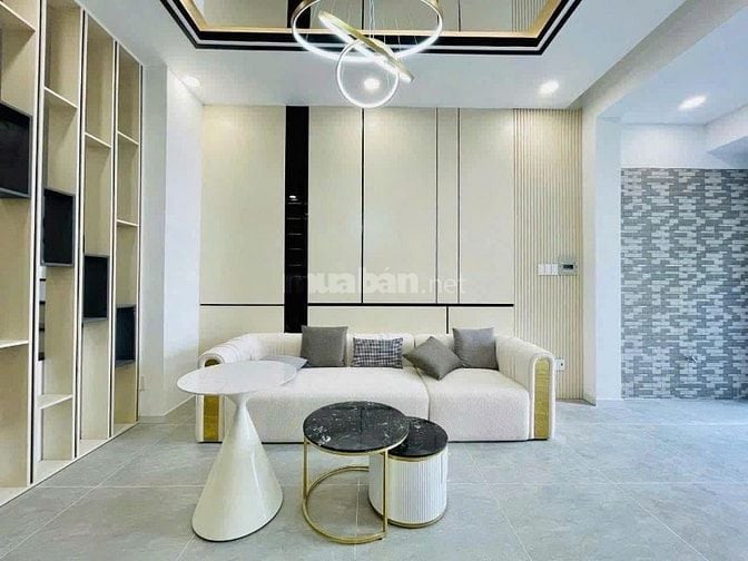 NHÀ ĐẸP VUÔNG VỨC VỪA HOÀN CÔNG 64m2 PHAN ĐĂNG LƯU P5 PHÚ NHUẬN, SHR