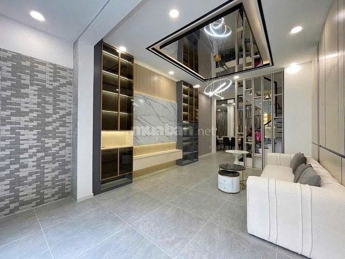 NHÀ ĐẸP VUÔNG VỨC VỪA HOÀN CÔNG 64m2 PHAN ĐĂNG LƯU P5 PHÚ NHUẬN, SHR