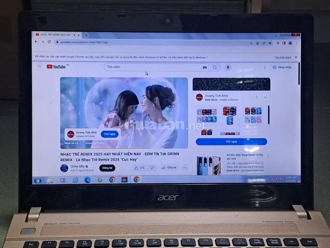 Chuyển nhà pass rẻ laptop ACER ASPRIRE V3 